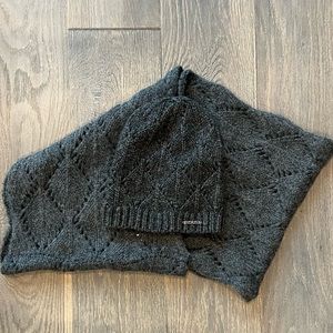 prAna Tawnie beanie and infinity scarf